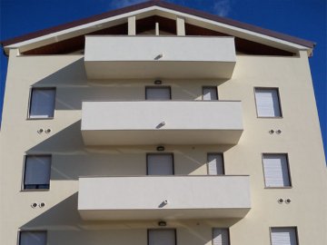 Aanzicht vernieuwde Residence Europa in Alghero